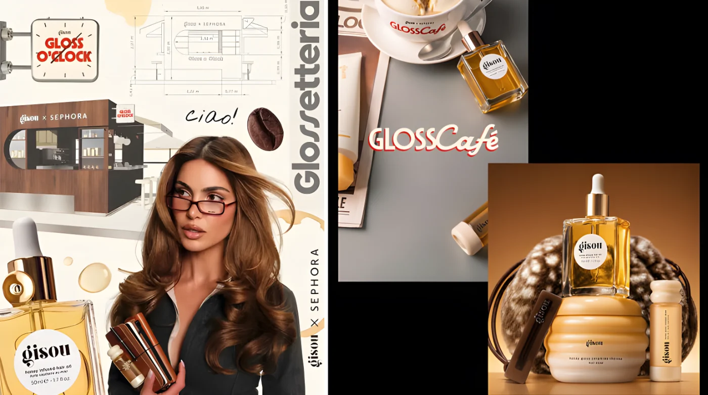 A Milano apre il Gisou x Sephora Gloss Café
