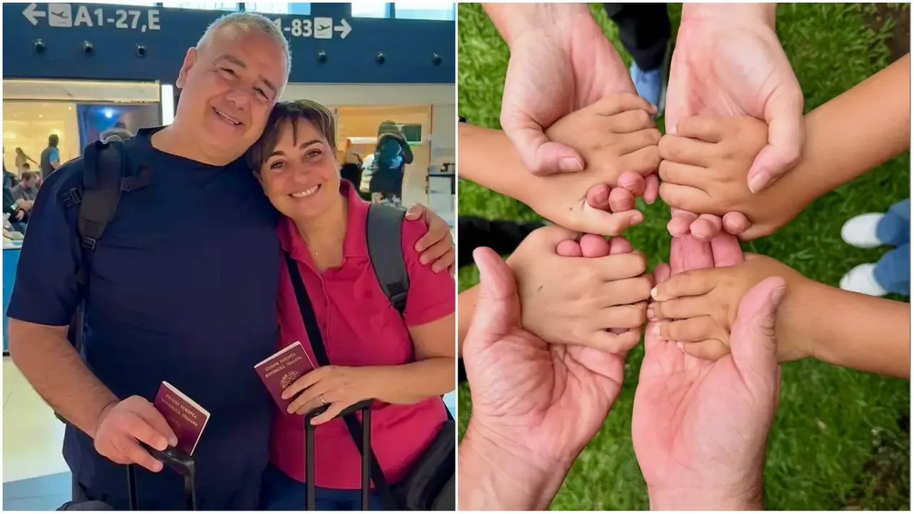 A sinistra Marco Gentili e Benedetta Rossi, a destra le manine di Natacha e Sharlyn