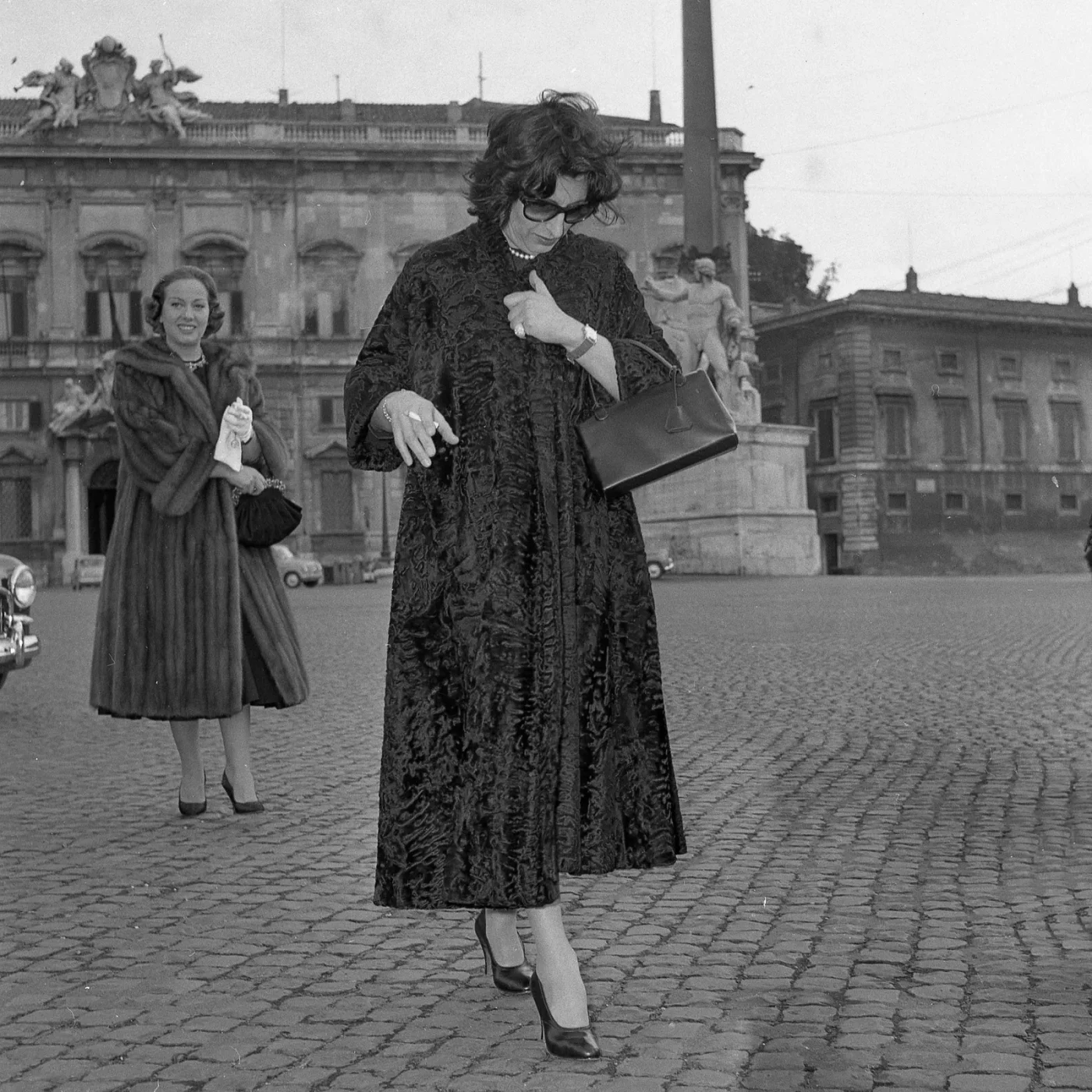 Anna Magnani Rome 1957.