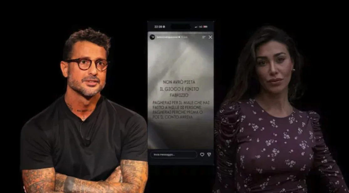 Belén Rodriguez fa chiudere l'account Instagram di Dillinger News: "Il gioco è finito, Fabrizio"