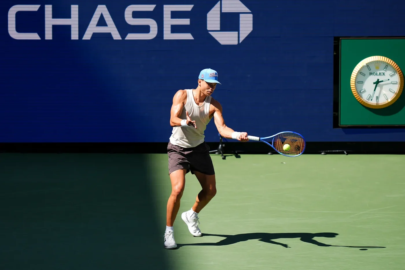 Ben Shelton in campo agli US Open 2026