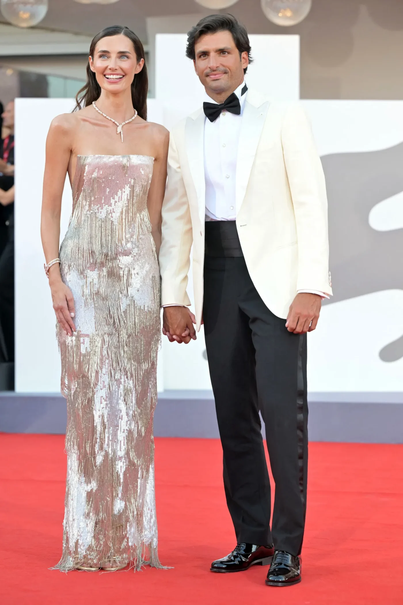 Carlos Sainz Rebecca Donaldson Festival di Venezia 2026