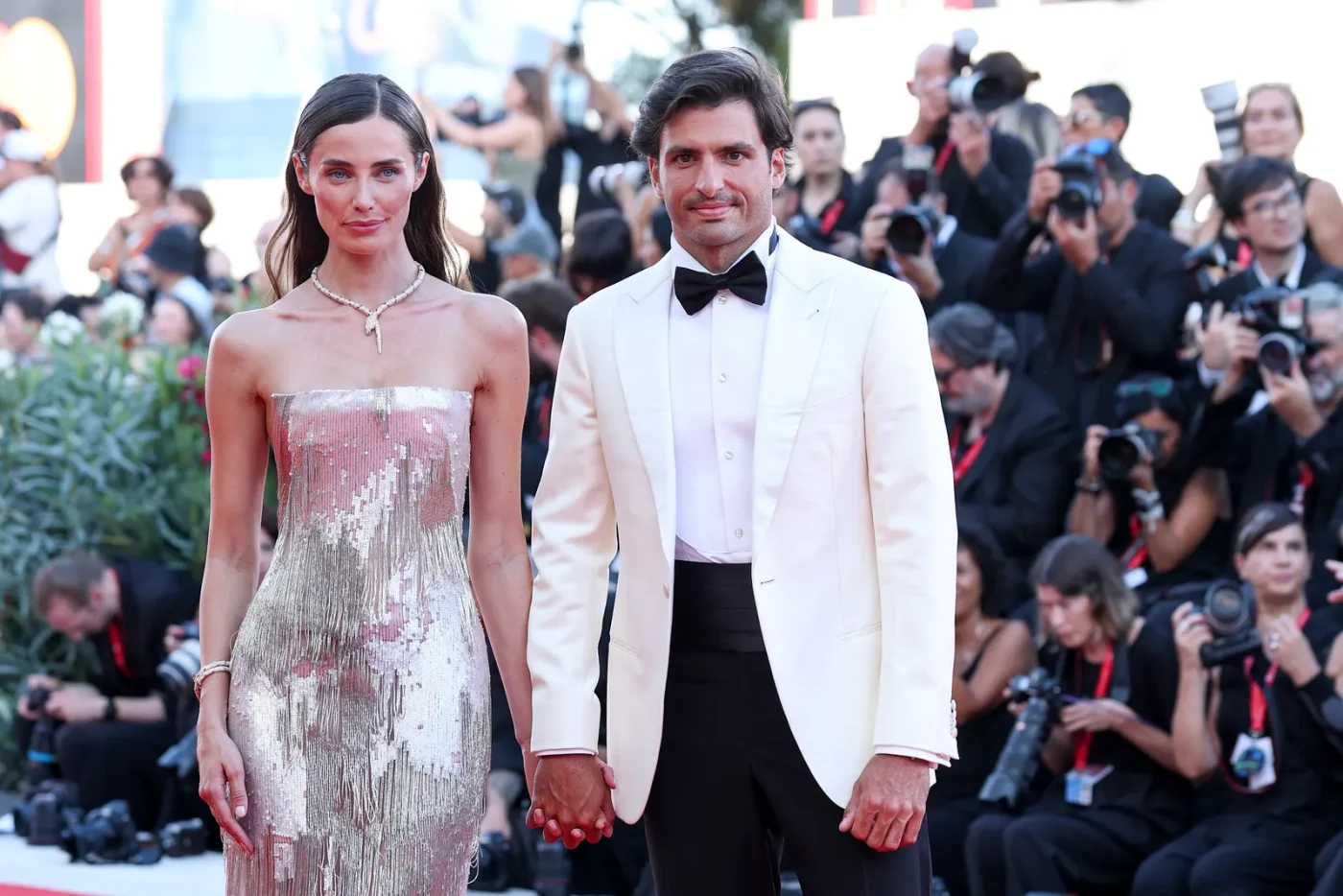 Carlos Sainz Rebecca Donaldson Festival di Venezia 2026