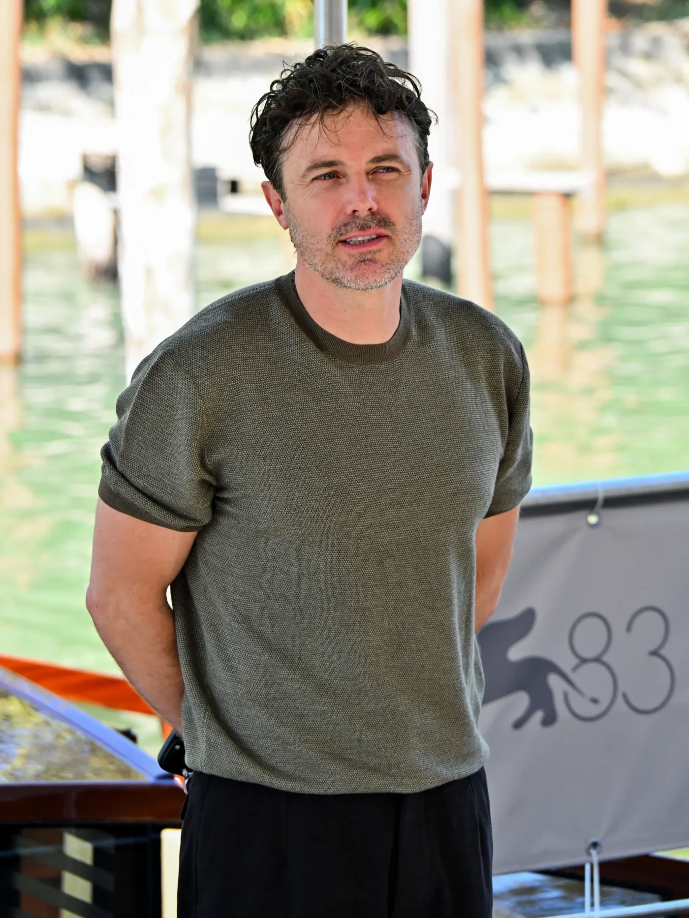 Casey Affleck at the Venice Film Festival.