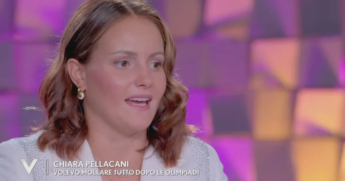 Chiara Pellacani a Verissimo: "Volevo mollare tutto dopo le Olimpiadi"