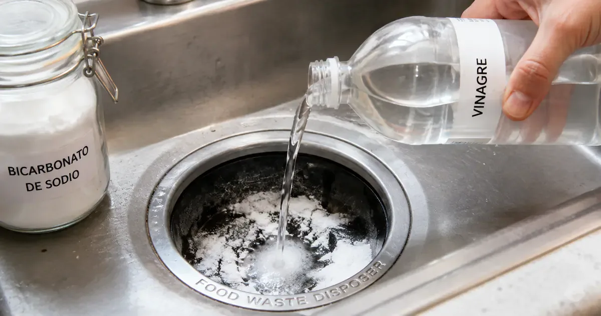 Come pulire il dissipatore del lavello con mezza tazza di bicarbonato e aceto in 15 minuti