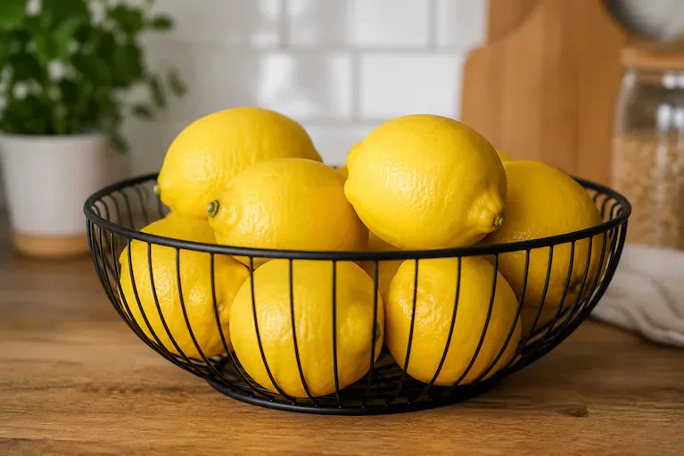 Come sfruttare la miscela di bucce di limone e sale grosso. (Foto: ChatGPT)