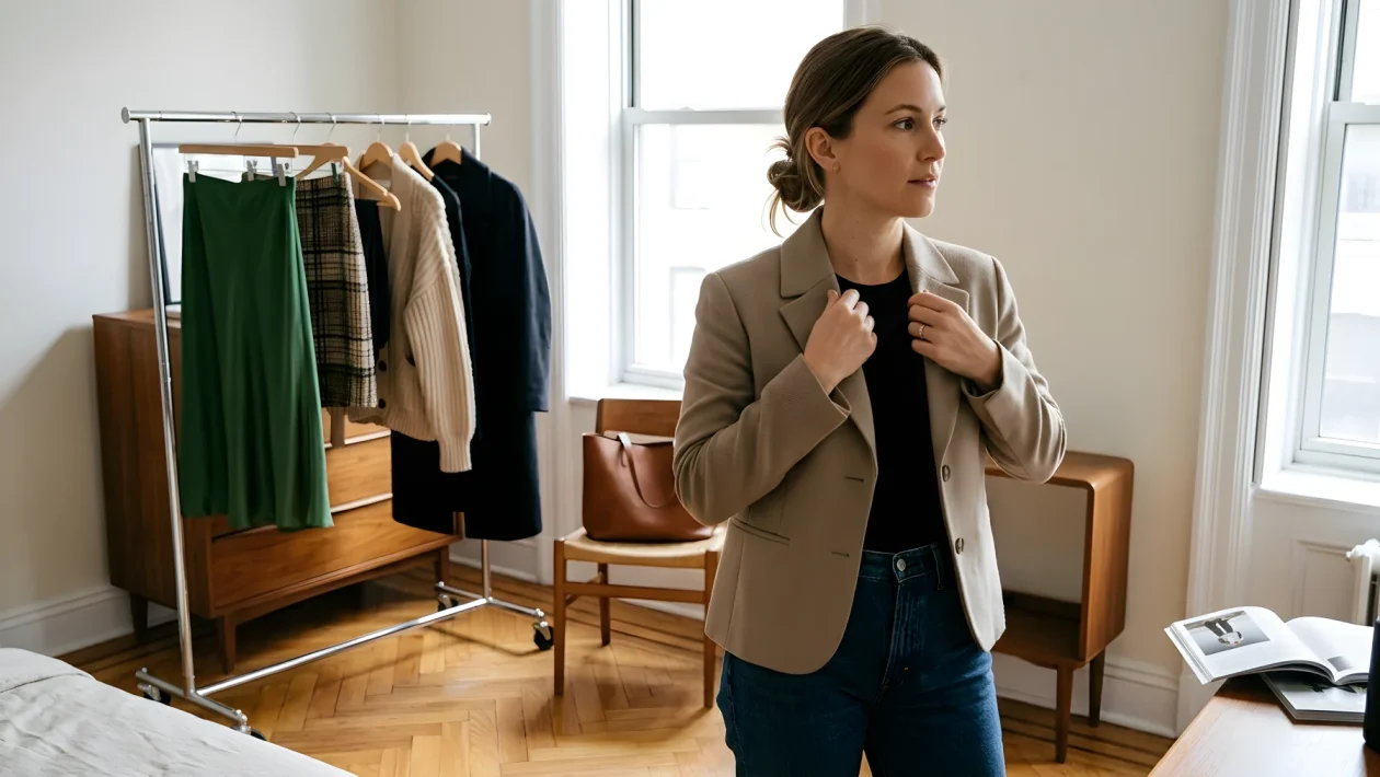 Selezione di capi e accessori moda per l'autunno