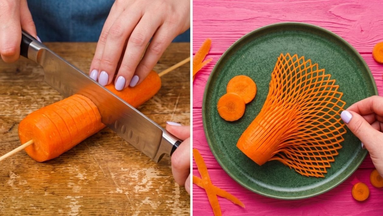 5 tecniche di taglio e sbucciatura per trasformare frutta e verdura a tavola