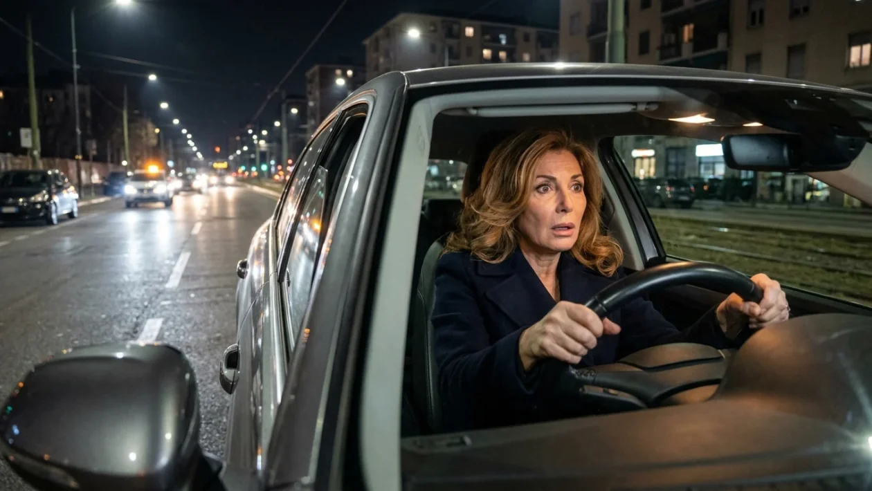 Alba Parietti racconta il grave pericolo scampato lungo la strada a Milano