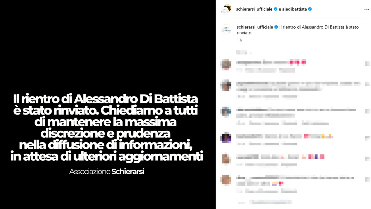 Alessandro Di Battista operato all'Avana: rinviato il rientro in Italia con l'aeroambulanza