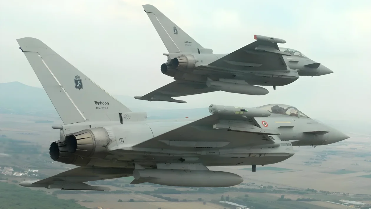 Allarme sui cieli di Firenze: due Eurofighter intercettano un elicottero senza radio in volo verso Ancona