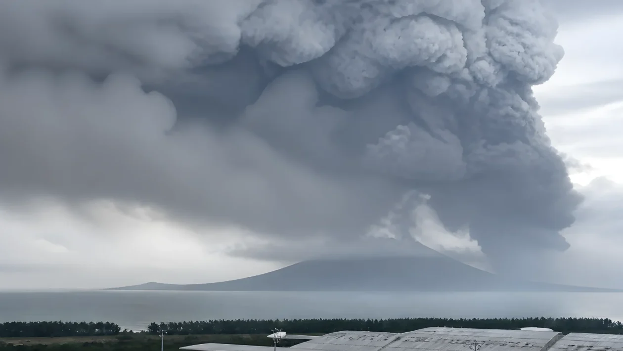 Anak Krakatau erutta di nuovo: colonna di 15 km, 3.000 voli bloccati e pioggia artificiale nei cieli
