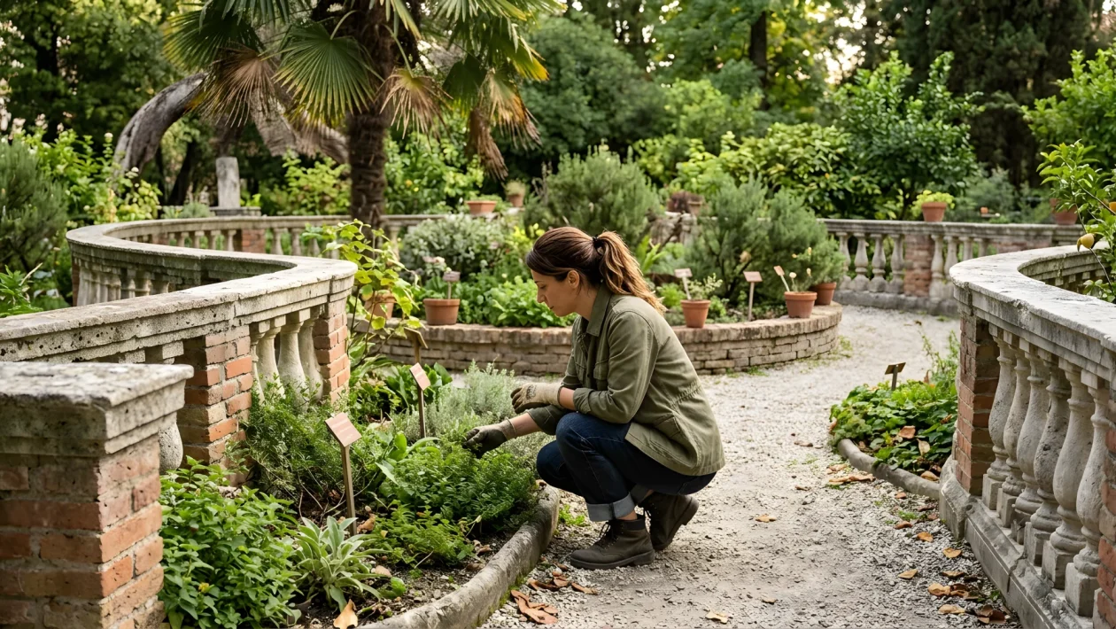Veduta dell'Orto Botanico di Padova