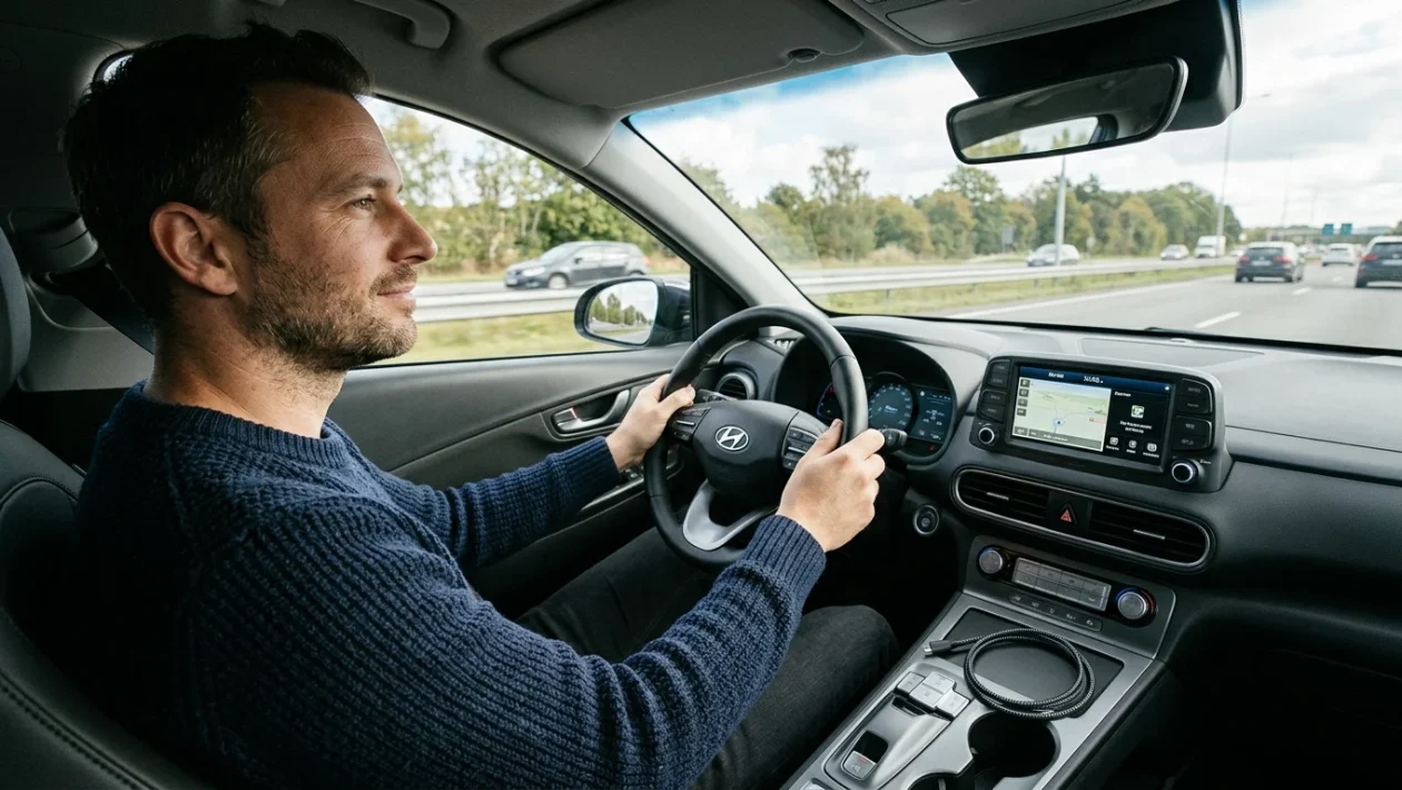 Nuova auto elettrica Leapmotor B03X su strada