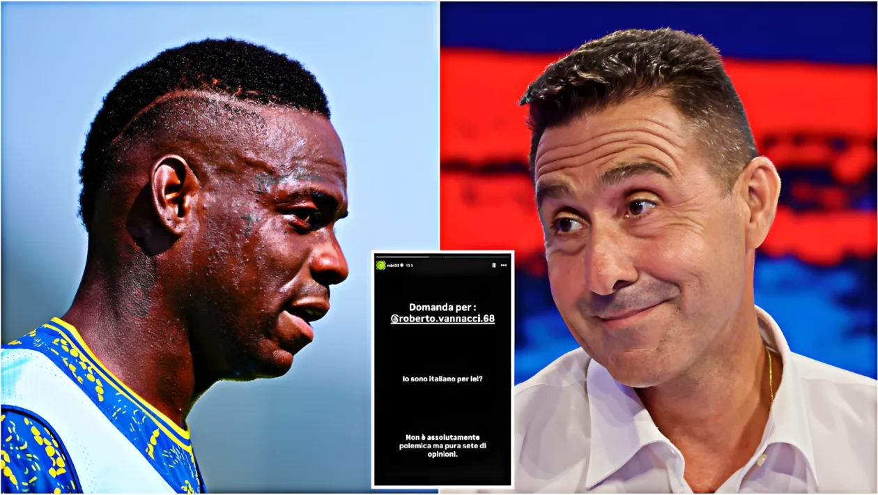 Balotelli interpella Roberto Vannacci su Instagram: "Io per lei sono italiano?"