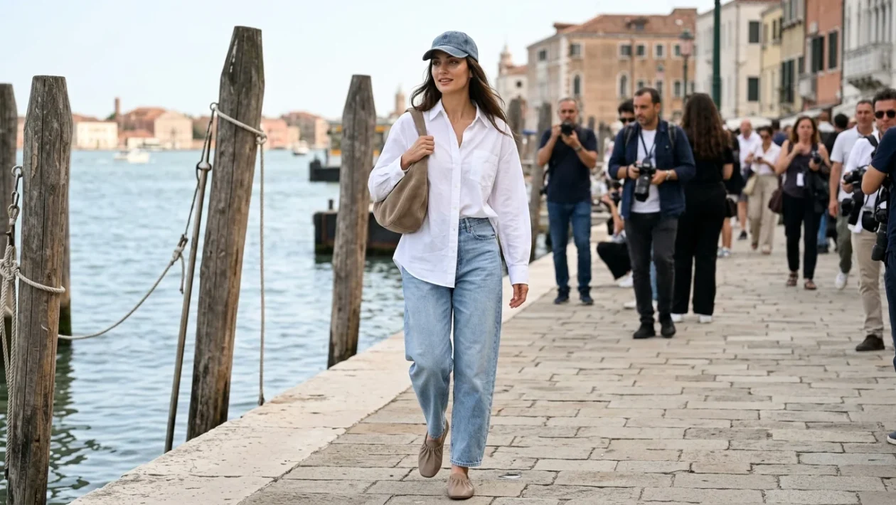 Bianca Balti all'arrivo alla Mostra del Cinema di Venezia