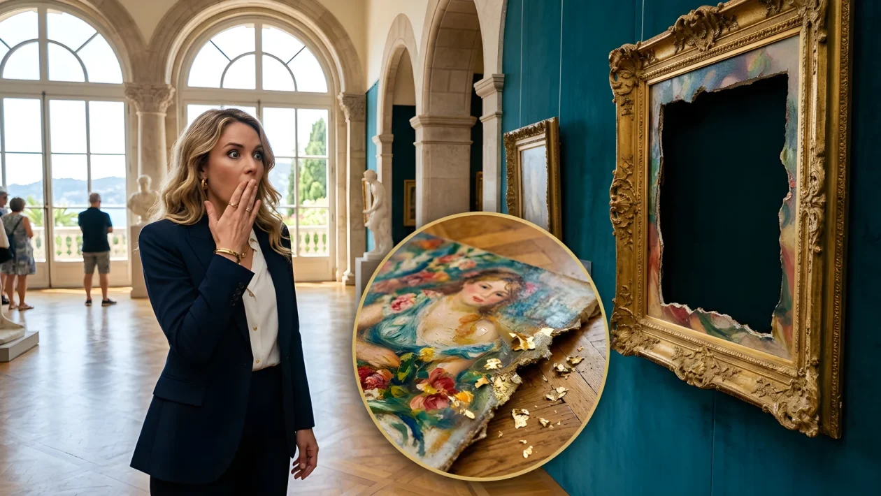 Facciata del Museo Renoir a Cagnes-sur-Mer