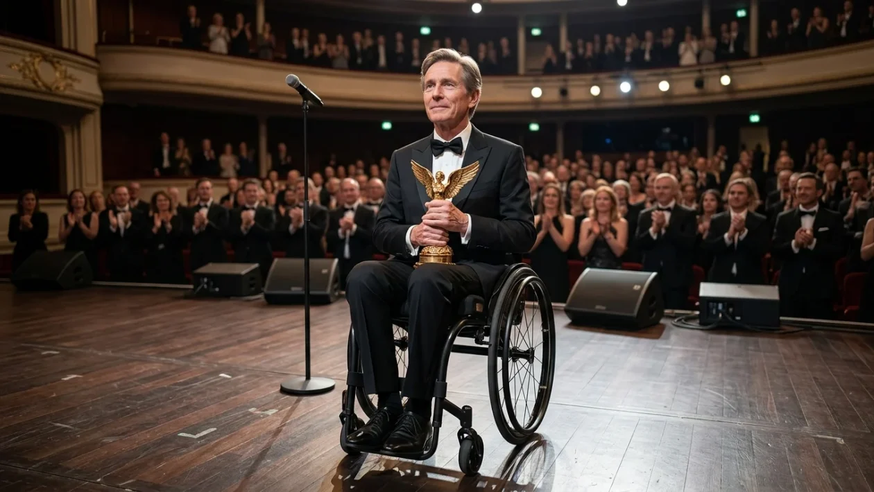 Michael J. Fox riceve il Bob Hope Humanitarian Award agli Emmy Awards
