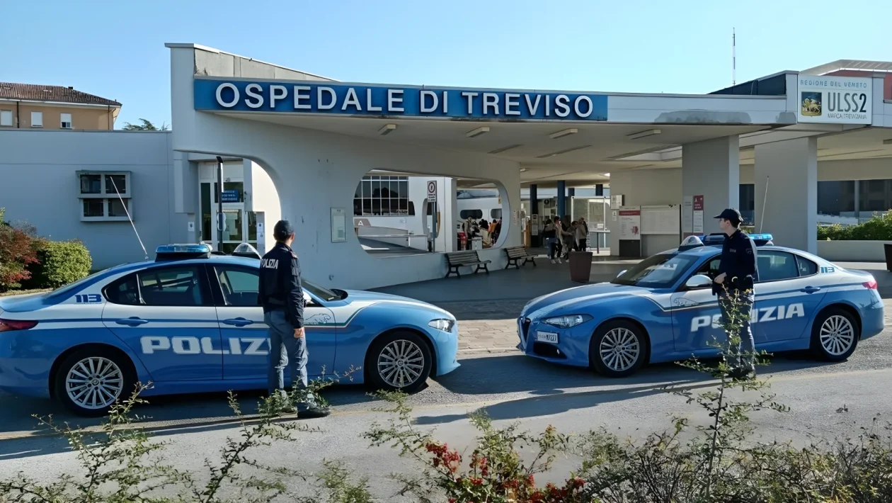 Ca' Foncello di Treviso, pugno al volto a un infermiere in Psichiatria: arrestato 28enne