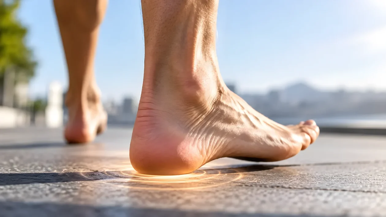 Camminare poggiando il tallone taglia il consumo energetico fino al 41%: lo studio su PNAS