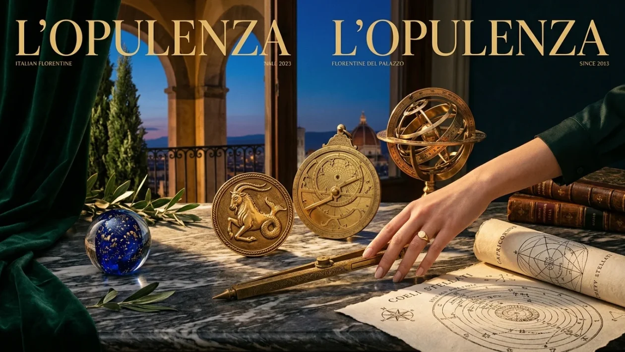 Simbolo zodiacale del Capricorno che riflette successo professionale e pianificazione finanziaria