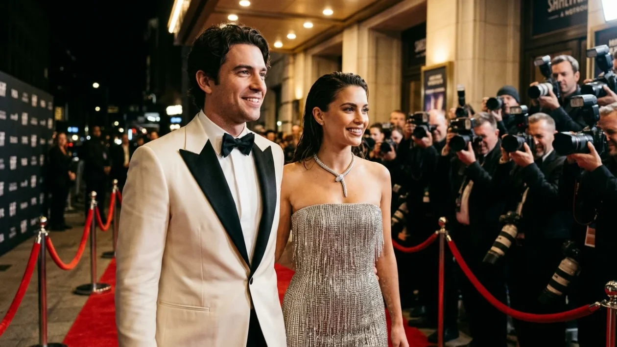 Carlos Sainz e Rebecca Donaldson sul red carpet del Festival di Venezia 2026