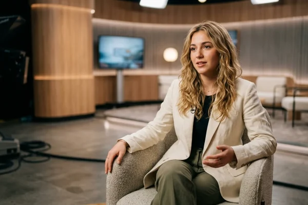 Chanel Totti ospite nello studio televisivo di Verissimo con Silvia Toffanin
