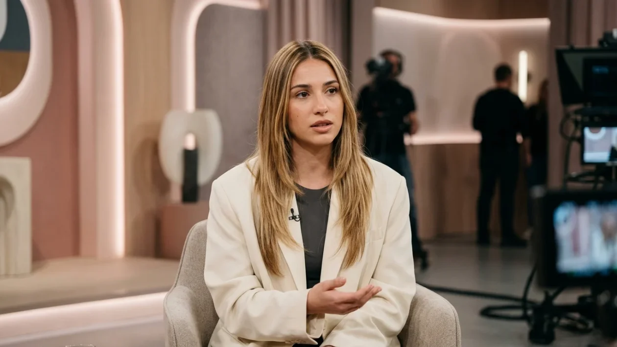 Chanel Totti ospite nello studio televisivo di Verissimo