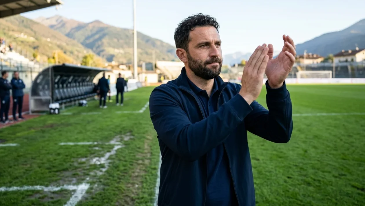 Esultanza dei giocatori del Como 1907 allo stadio Sinigaglia dopo il gol contro il Parma