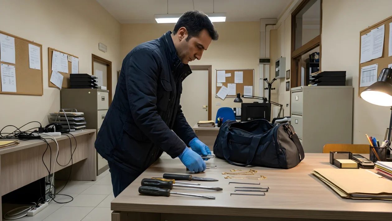 La refurtiva sequestrata ai ladri georgiani a Treviso
