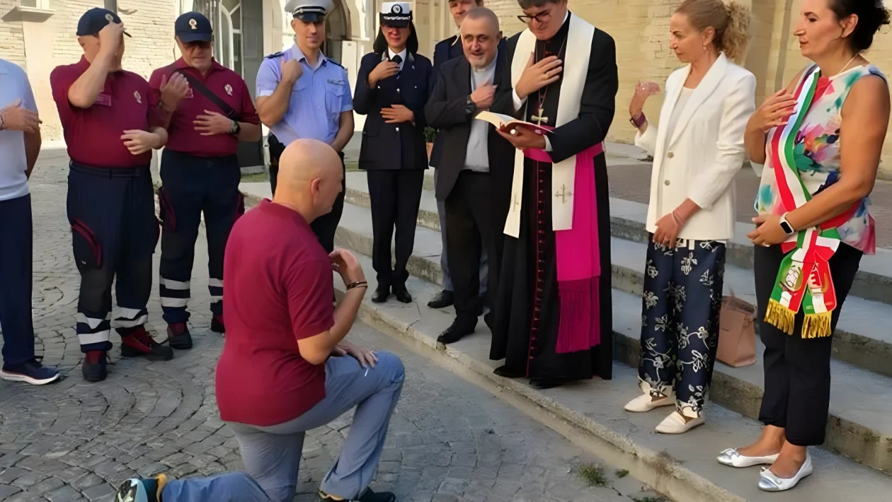 Da Roma al Gargano a piedi: l'impresa di 533 km dell'ex poliziotto lungo la Via Micaelica