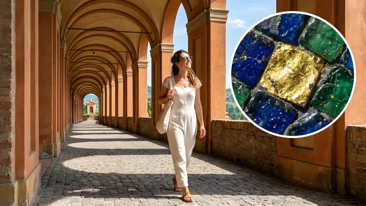 Panoramica delle torri di Bologna e dei tetti storici della città