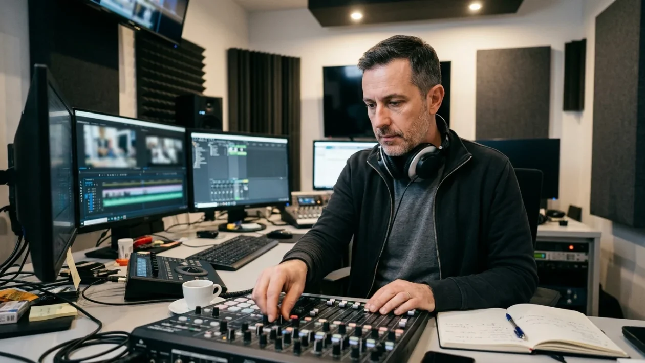 Davide Di Lernia professionista del settore radiofonico e video