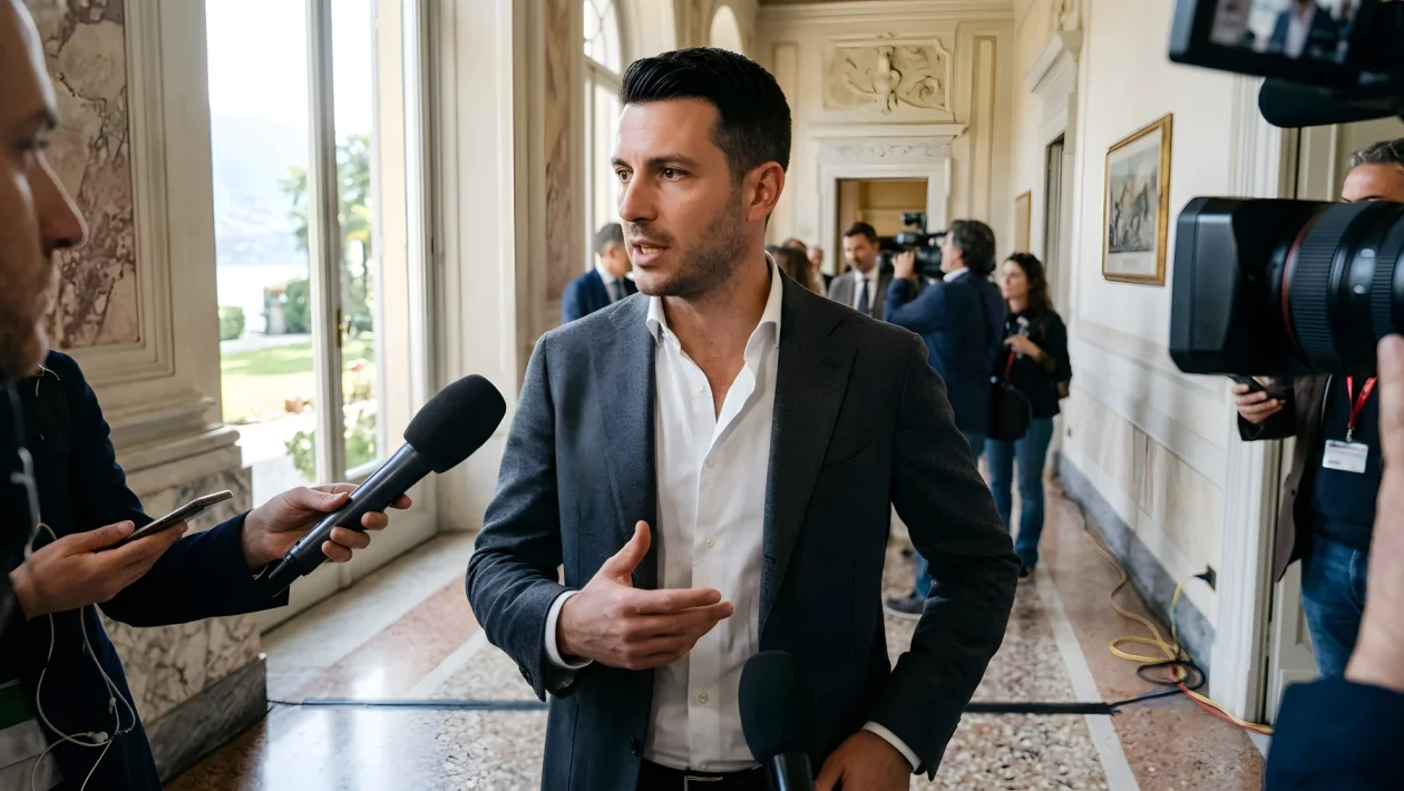 Leonardo Maria Del Vecchio al Forum Ambrosetti a Cernobbio