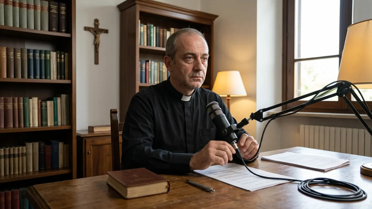 Don Leonardo Maria Pompei parroco a Sermoneta e sacerdote a Latina