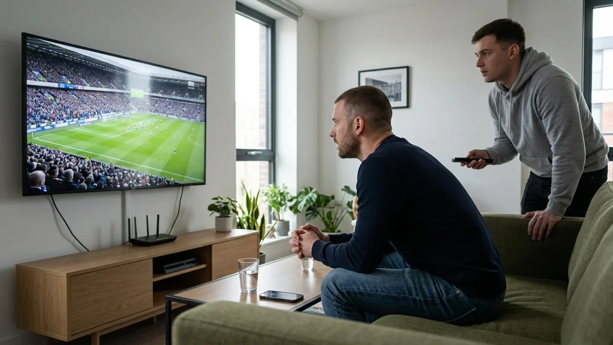 Azione di gioco durante una sfida tra Millwall e West Ham allo stadio The Den di Londra