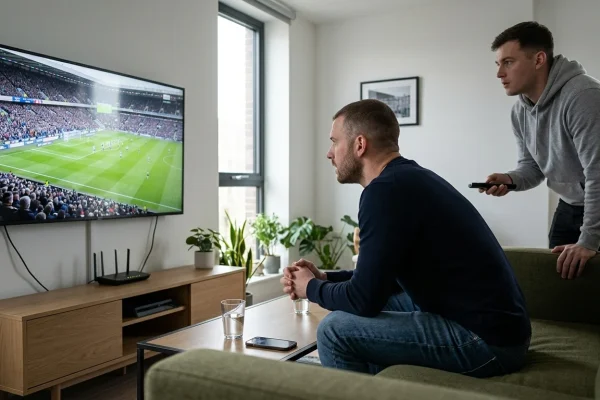 Azione di gioco durante una sfida tra Millwall e West Ham allo stadio The Den di Londra