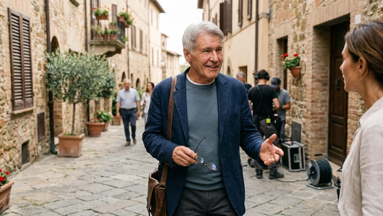 Dustin Hoffman sorridente durante un evento cinematografico