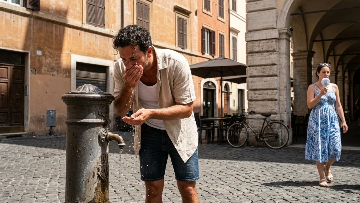 Mappa termica delle anomalie climatiche e dell'innalzamento delle temperature in Italia