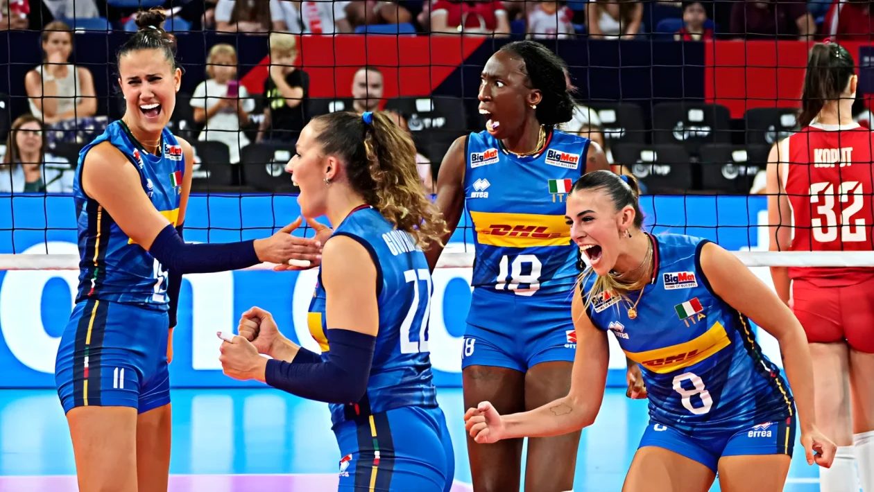 Europei volley, l'Italia piega la Polonia 3-1: azzurre in finale contro la Turchia
