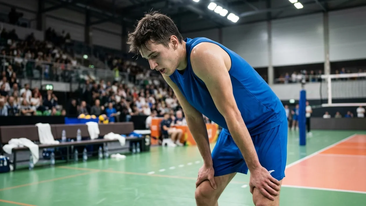 Azzurri festeggiano la vittoria contro la Slovacchia a EuroVolley