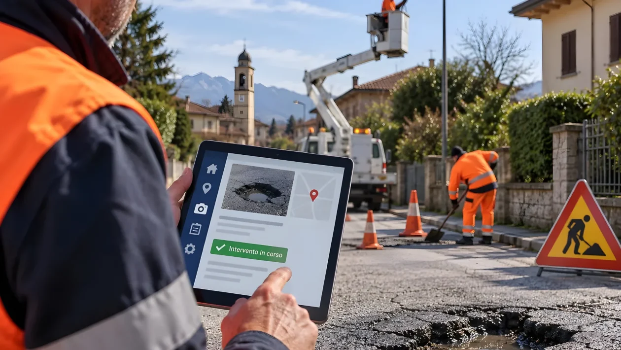Favria spende 2.928 euro per tracciare buche e lampioni: via al software per le manutenzioni
