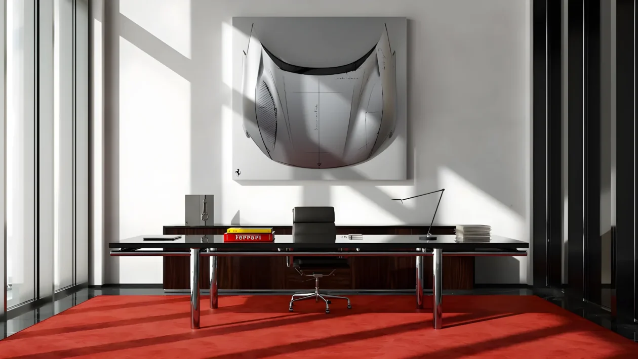 Ferrari trasforma la carrozzeria in opera d'arte: con Sketch Body il disegno di Manzoni diventa scultura