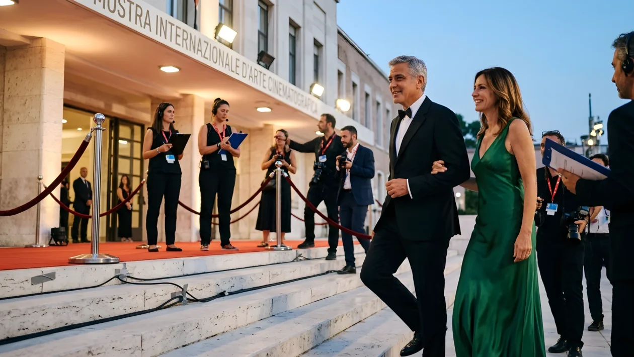 Sala Grande del Palazzo del Cinema al Lido di Venezia durante la serata di premiazione