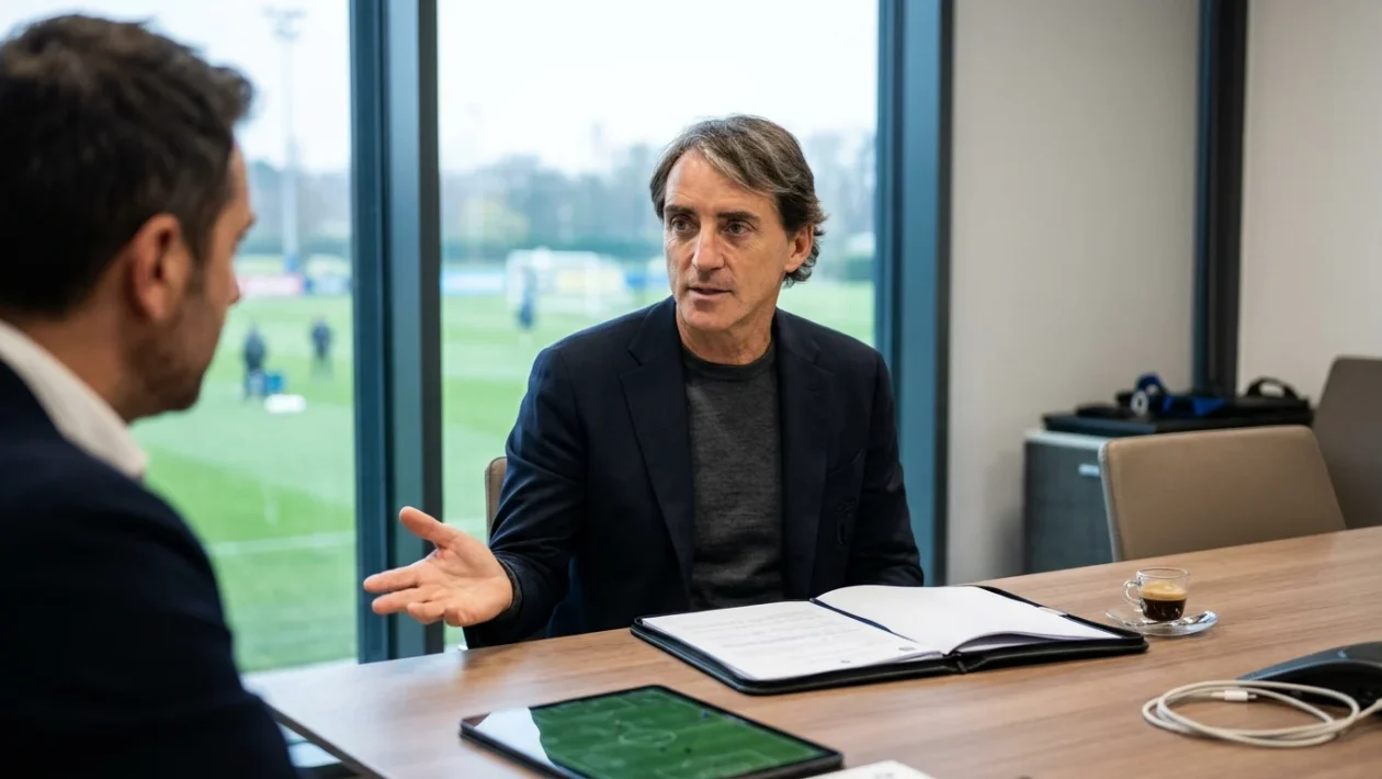 Filippo Inzaghi a bordo campo mentre guida la squadra