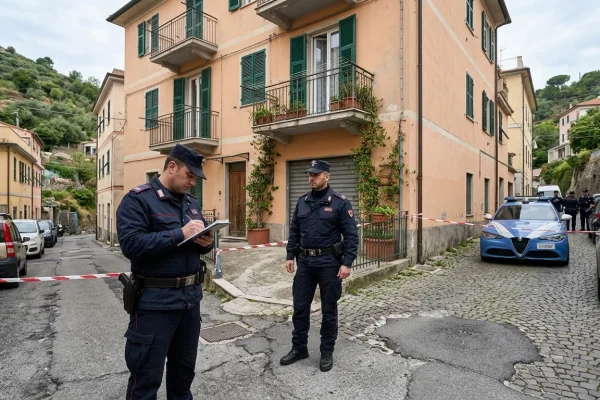Ambulanza e mezzi di soccorso a Finale Ligure