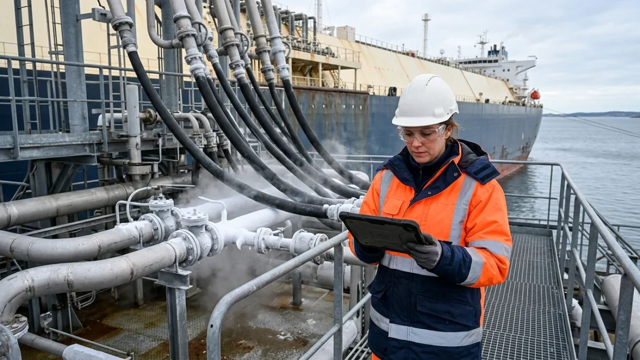 Nave metaniera per il trasporto criogenico di gas naturale liquefatto
