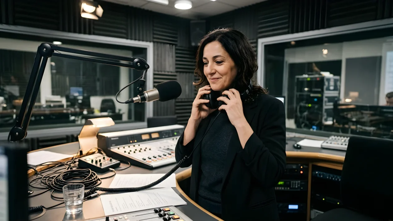 Geppi Cucciari conduttrice televisiva e radiofonica