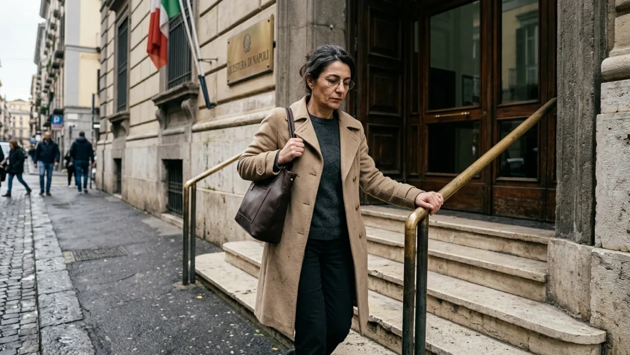 Uffici della Questura dove si svolgono gli interrogatori per il caso di Pietracatella